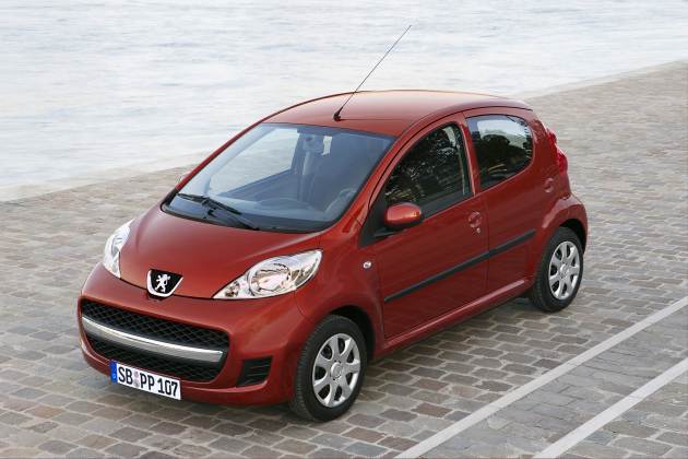 Peugeot 107:
Peugeot 107